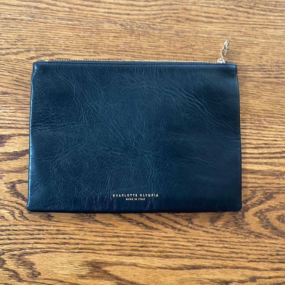 Charlotte Olympia Black Clutch